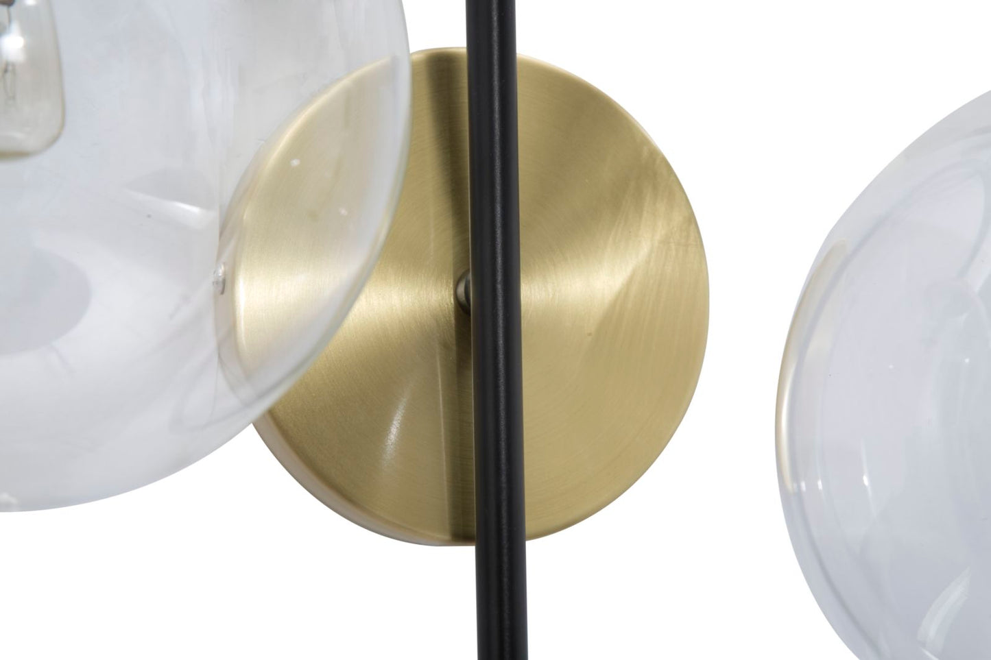 LAMPADA DA MURO FER NOIR CM 36x24x45