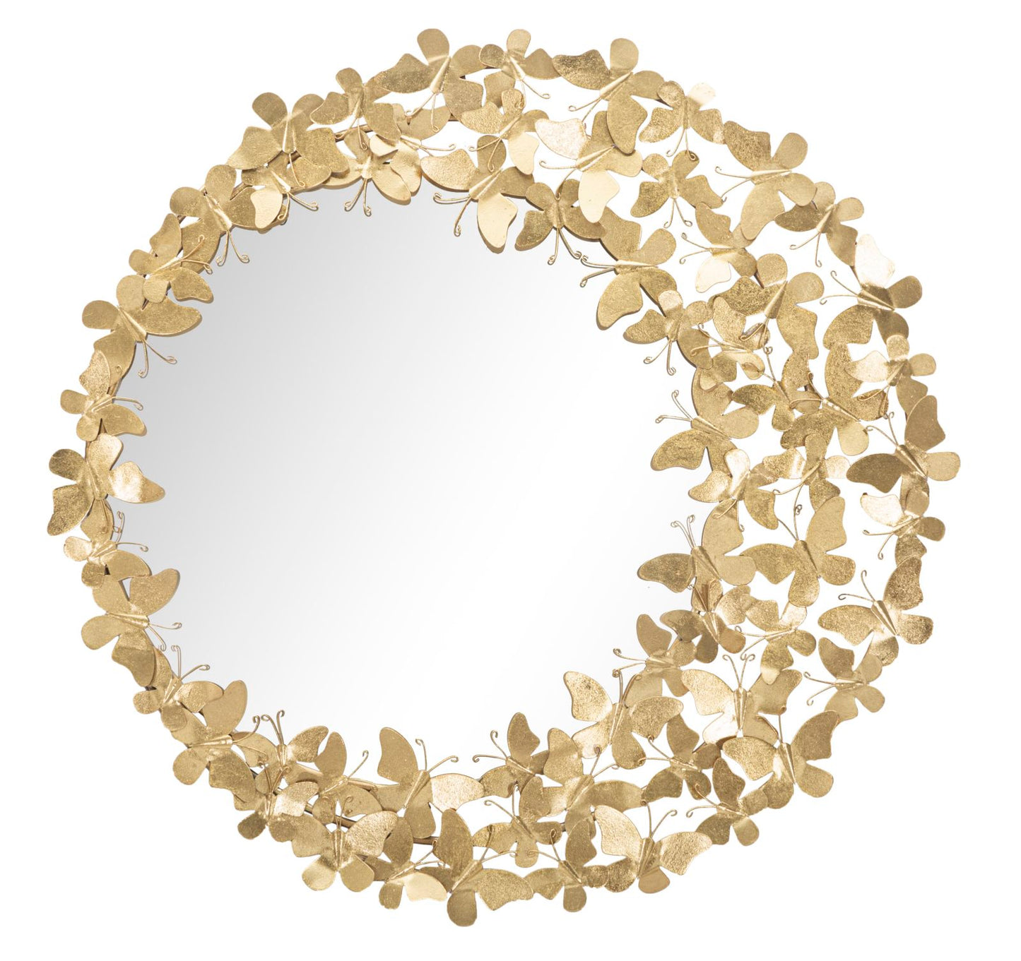 SPECCHIO GLAM PAPILLON VENT ? CM 81,5X3,5 (MISURA SPECCHIO CM ?55)