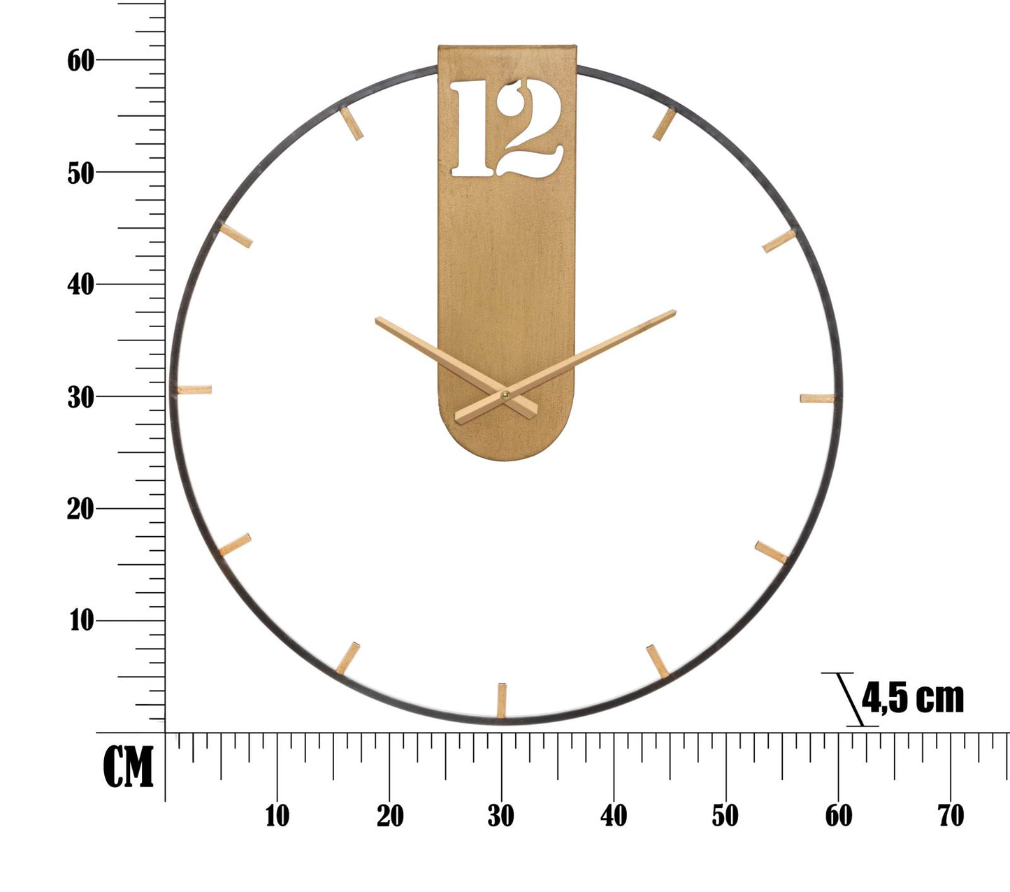 OROLOGIO DA MURO GOLDY CM ? 60X4,5
