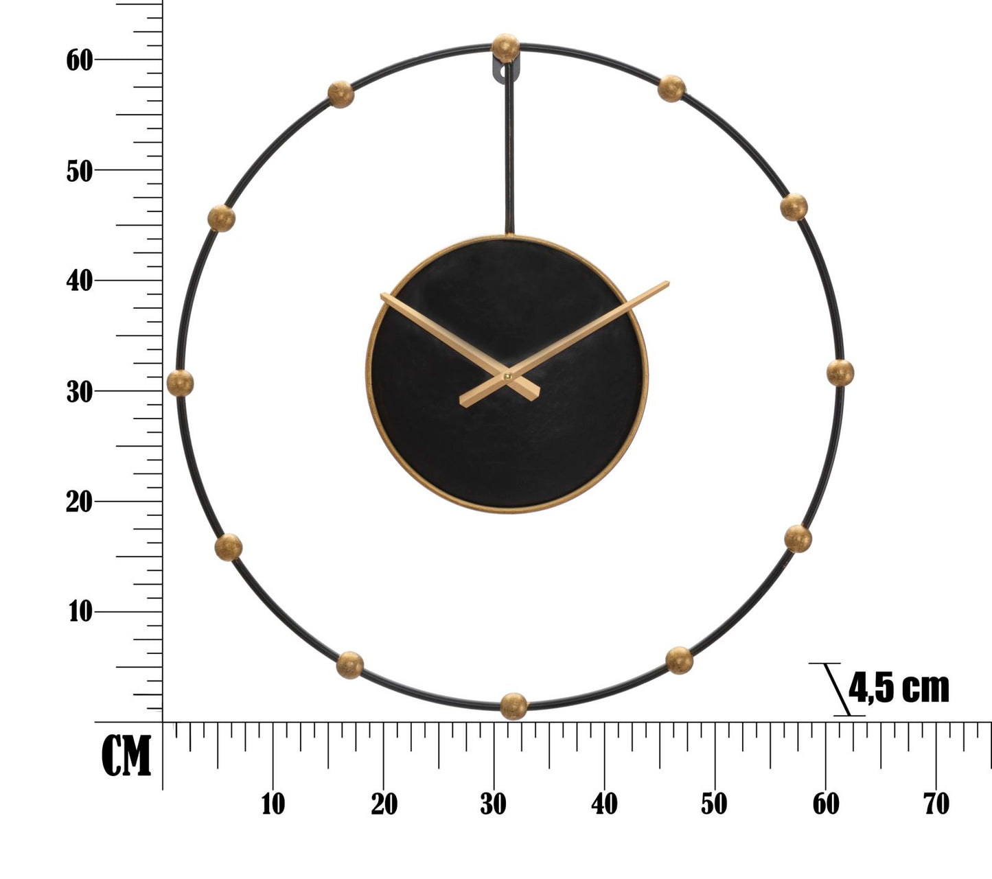 OROLOGIO DA MURO PERLE CM ? 61X4,5