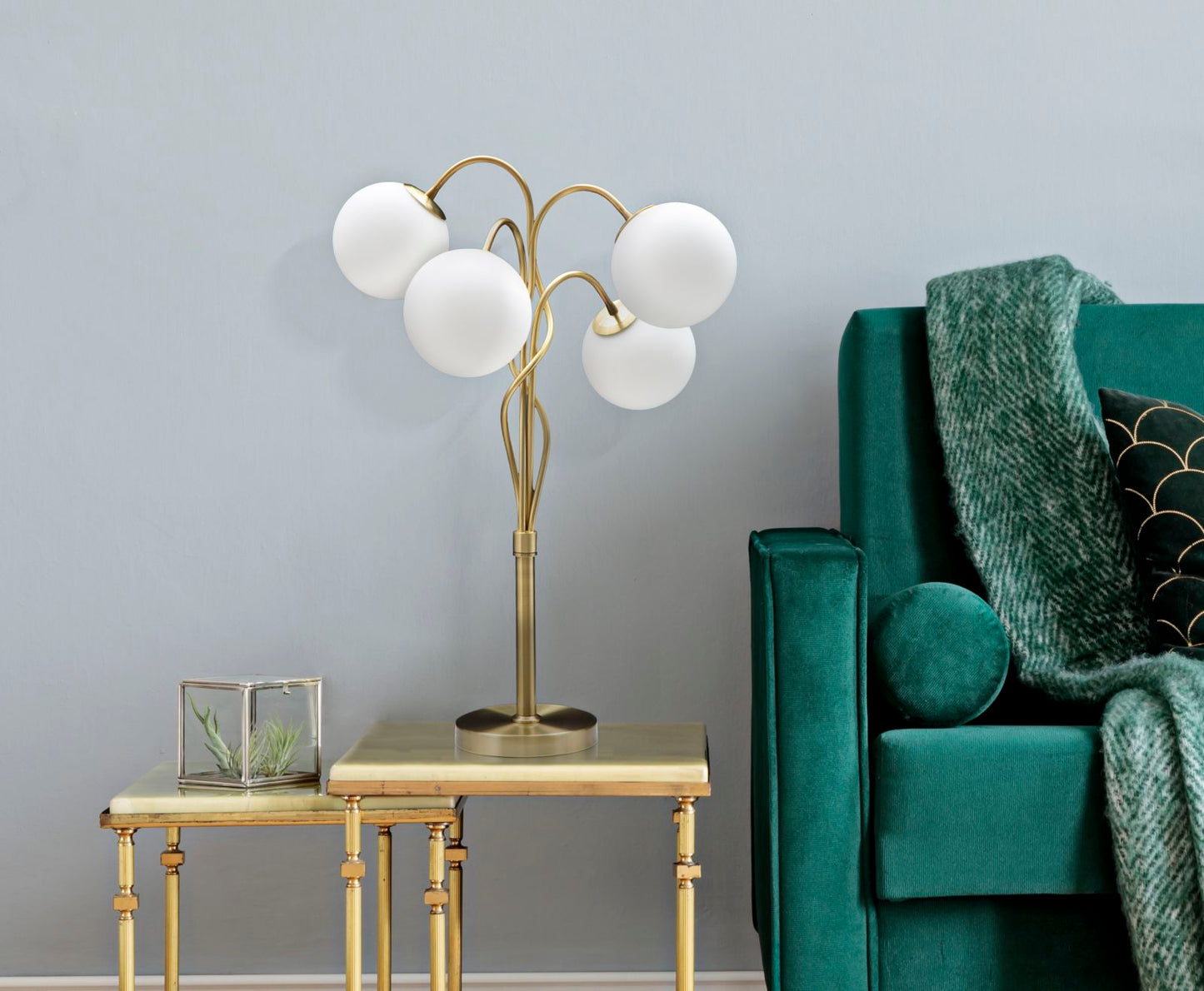 LAMPADA DA TAVOLO GLAMY 4 LUMI¨¨RE CM ? 53X74