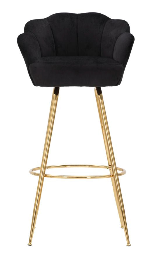 SGABELLO BAR VIENNE NOIR CM 55X53X110