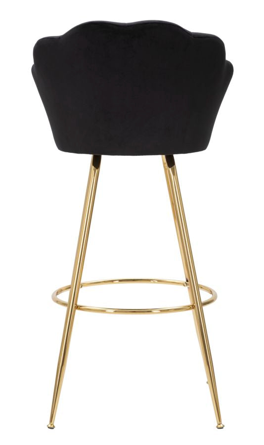 SGABELLO BAR VIENNE NOIR CM 55X53X110