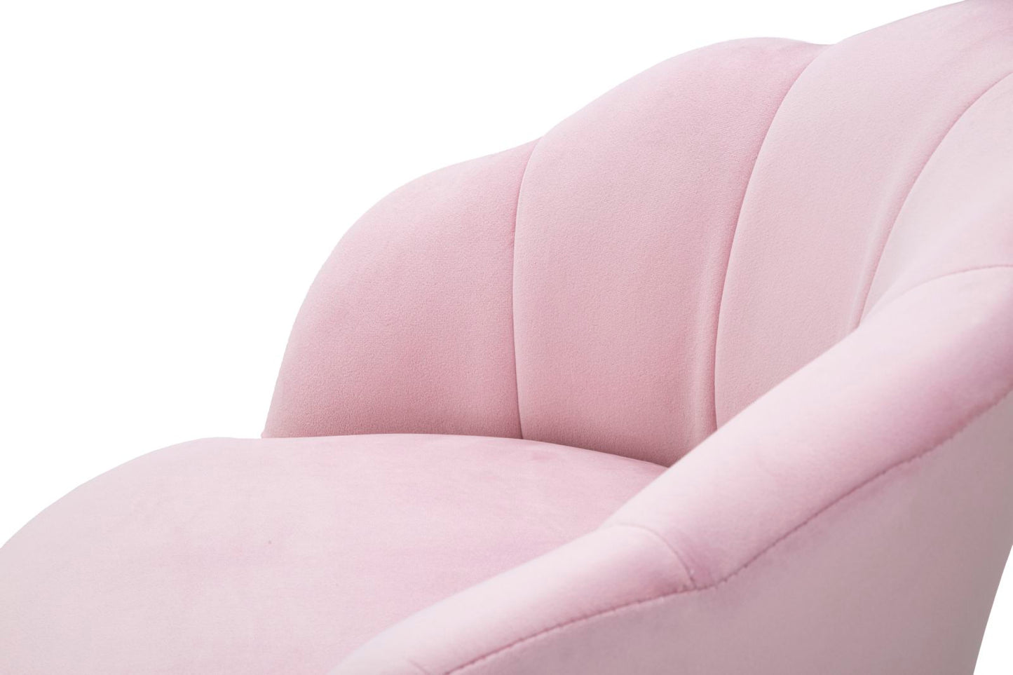 SGABELLO BAR VIENNE ROSA CM 55X53X110