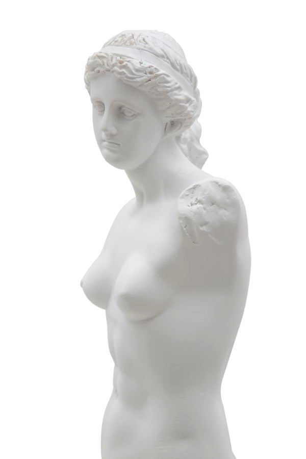 SCULTURA STATUE FEMME CM 14X12X49