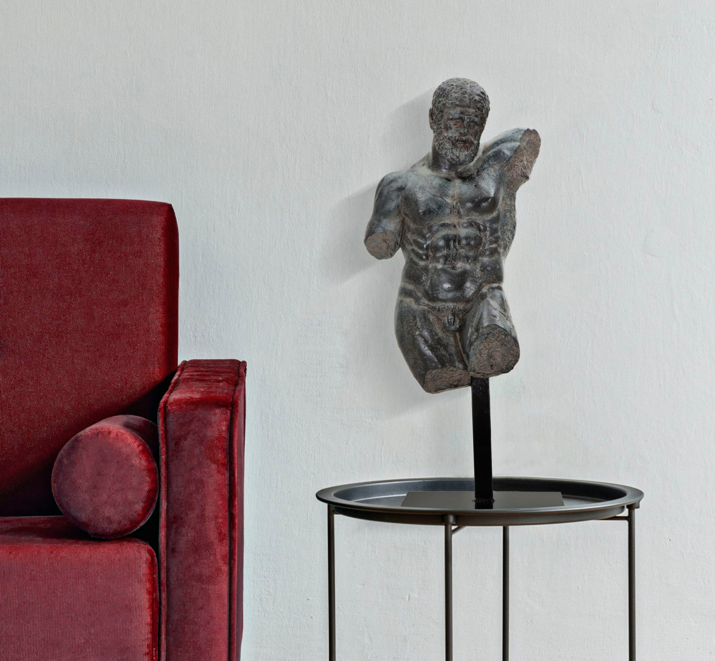 SCULTURA MUS¨¦E HOMME CM 26X22X57,5