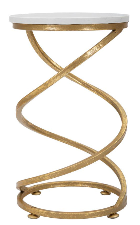 TAVOLINETTO SPIRALE MARBRE CM ? 27,5X47,5