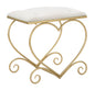 SGABELLO COEUR CREMA CM 50X37,5X51,5