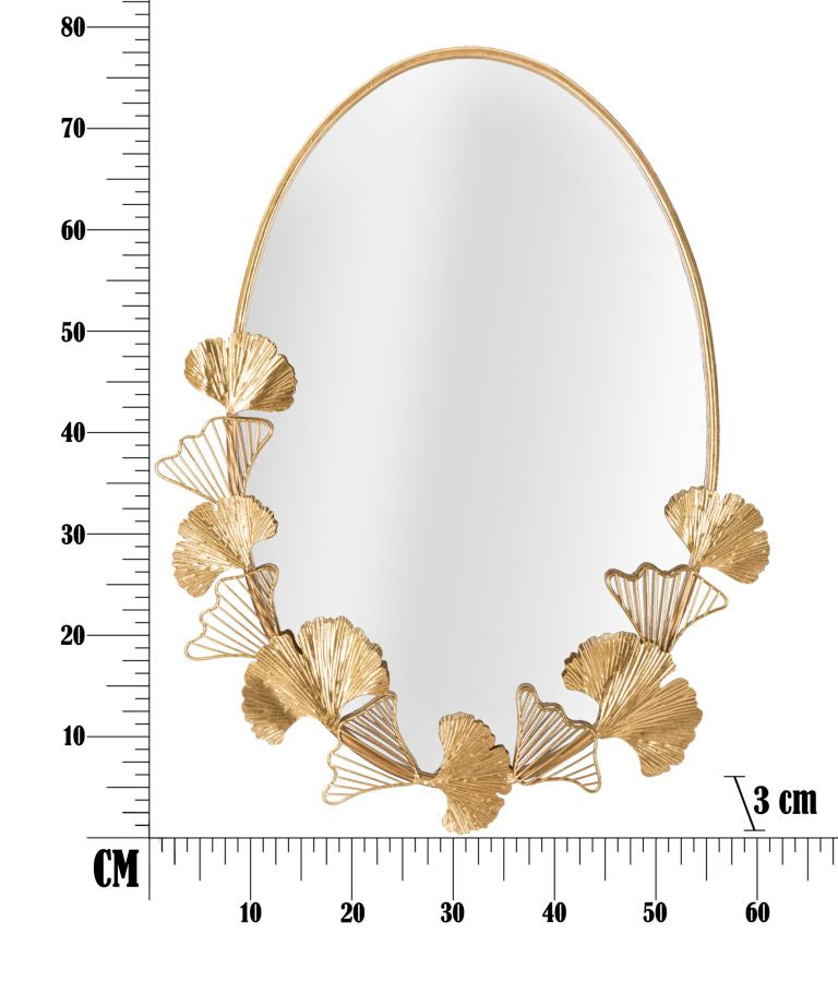 SPECCHIO PETITE FEUILLE CM 61,5X3X78