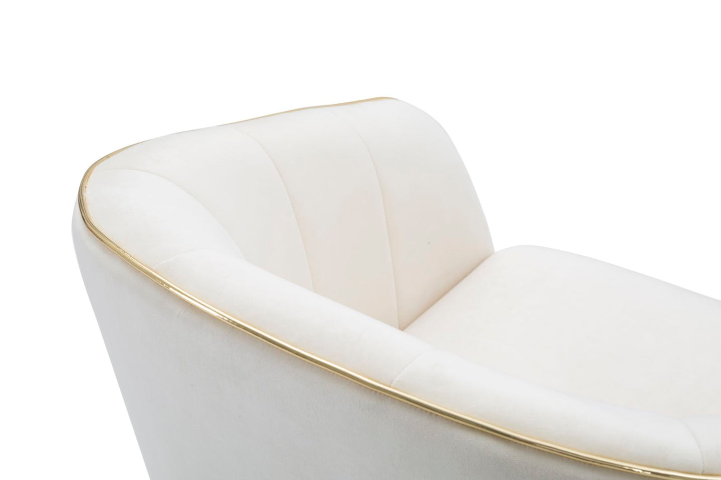 POLTRONA PARIS CREMA/OR CM 62X58X78