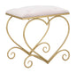 SGABELLO COEUR ROSE CM 50X37,5X51,5