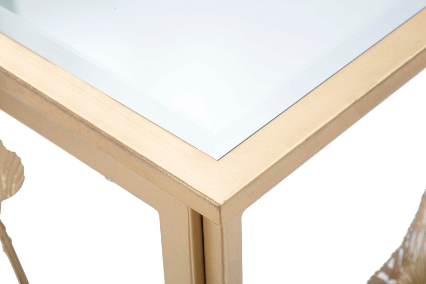 CONSOLE EN FEUILLE FERRO CM 108X36,5X80