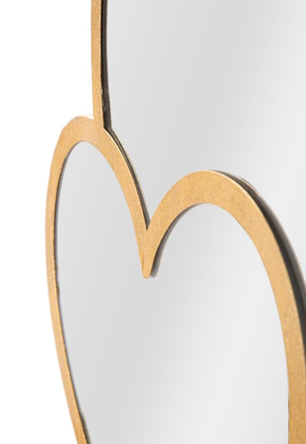 SPECCHIO GLAM DOUBLE COEUR CM 65X2X50