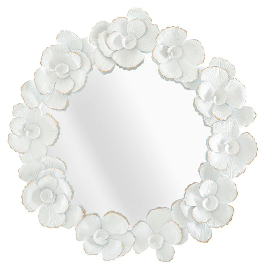 SPECCHIO FLEUR BLANCHE CM 82X2,6X85,5