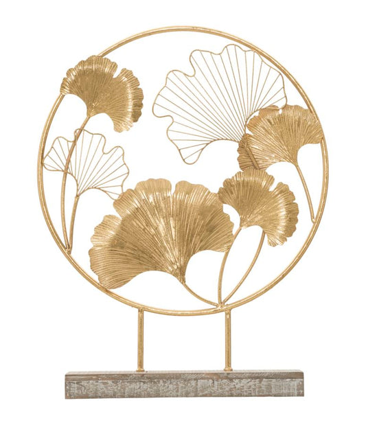 SCULTURA PETITE FEUILLE CM 50X12,5X64