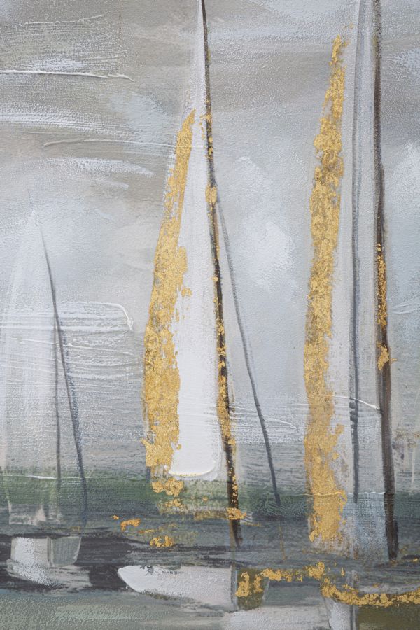DIPINTO SU TELA BATEAU D'OR CM 100X2,8X80