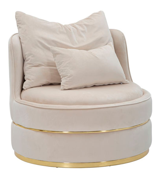 POLTRONA PARIS ESPACE CREMA/OR CM ? 84X72