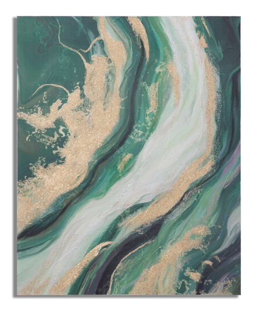 DIPINTO SU TELA VERDURE CM 80X2,8X100