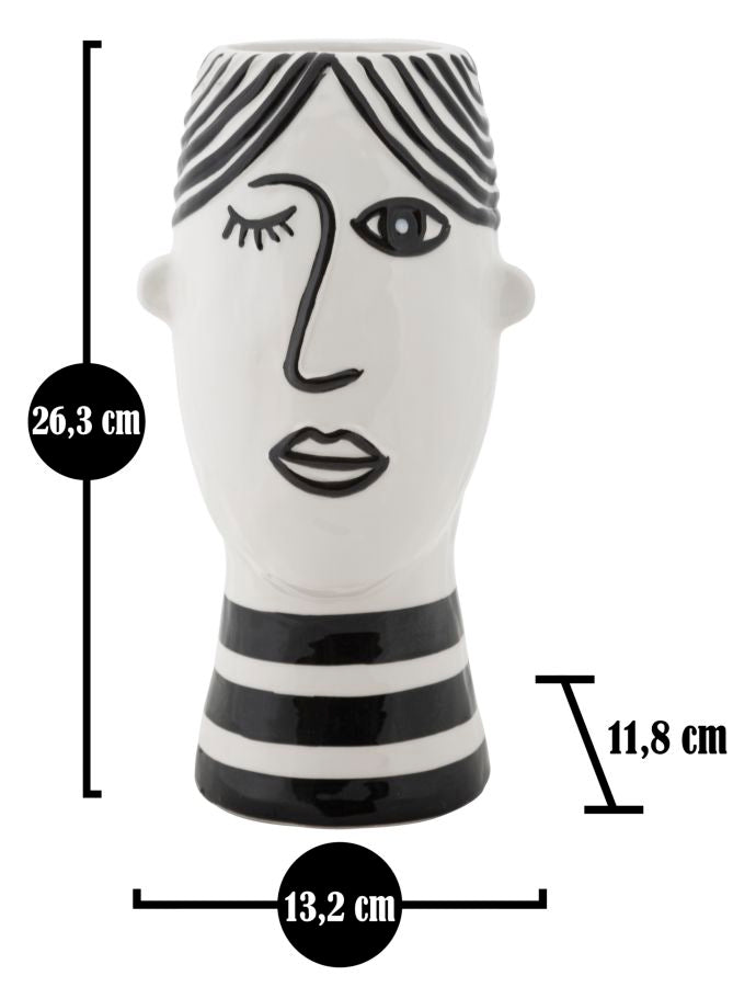 VASO VISAGE CM 13,2X11,8X26,3