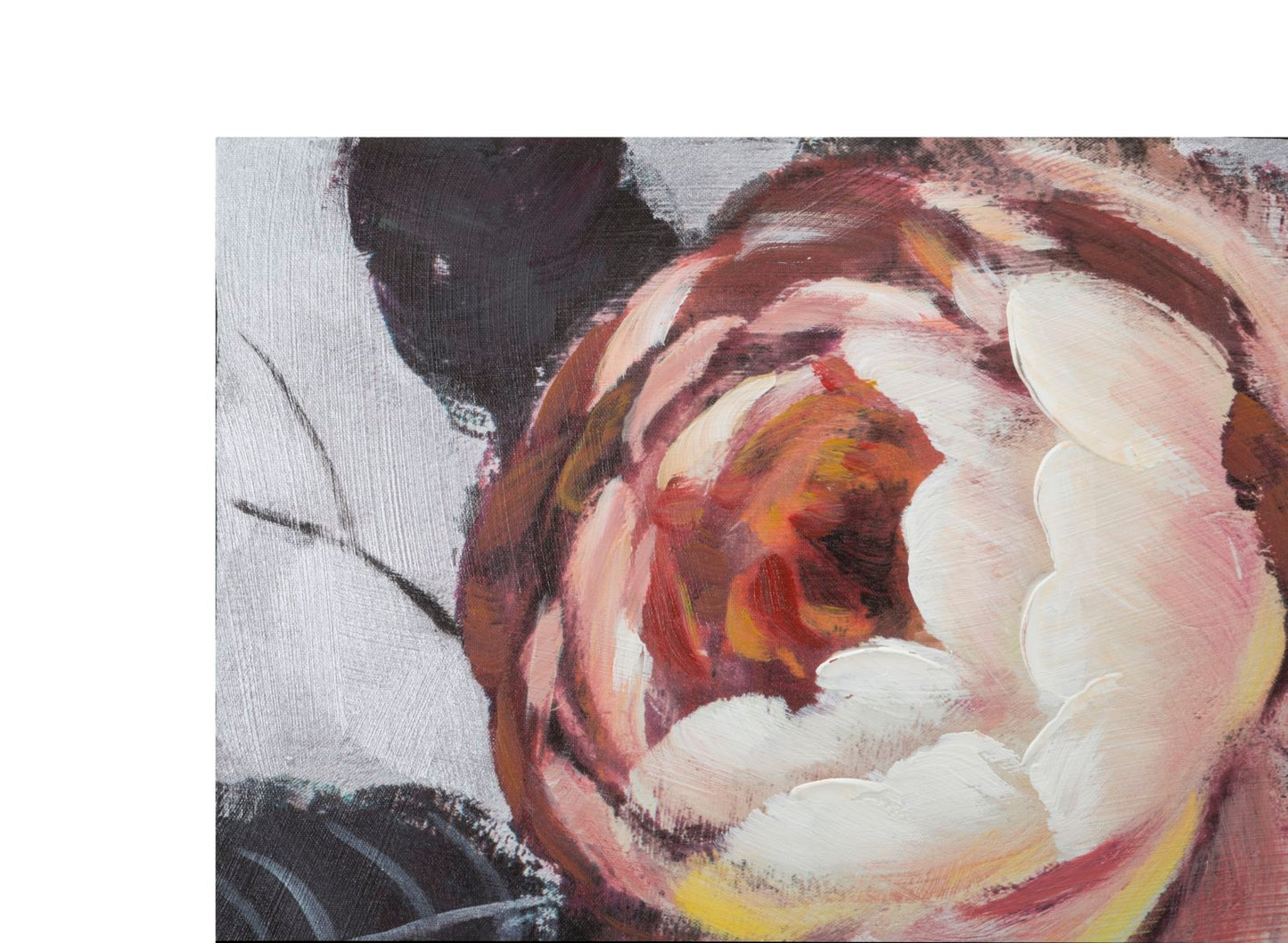 DIPINTO SU TELA ¨¦CLAIRAGE FLEUR BLANC/ROUGE
150X3,8X76
