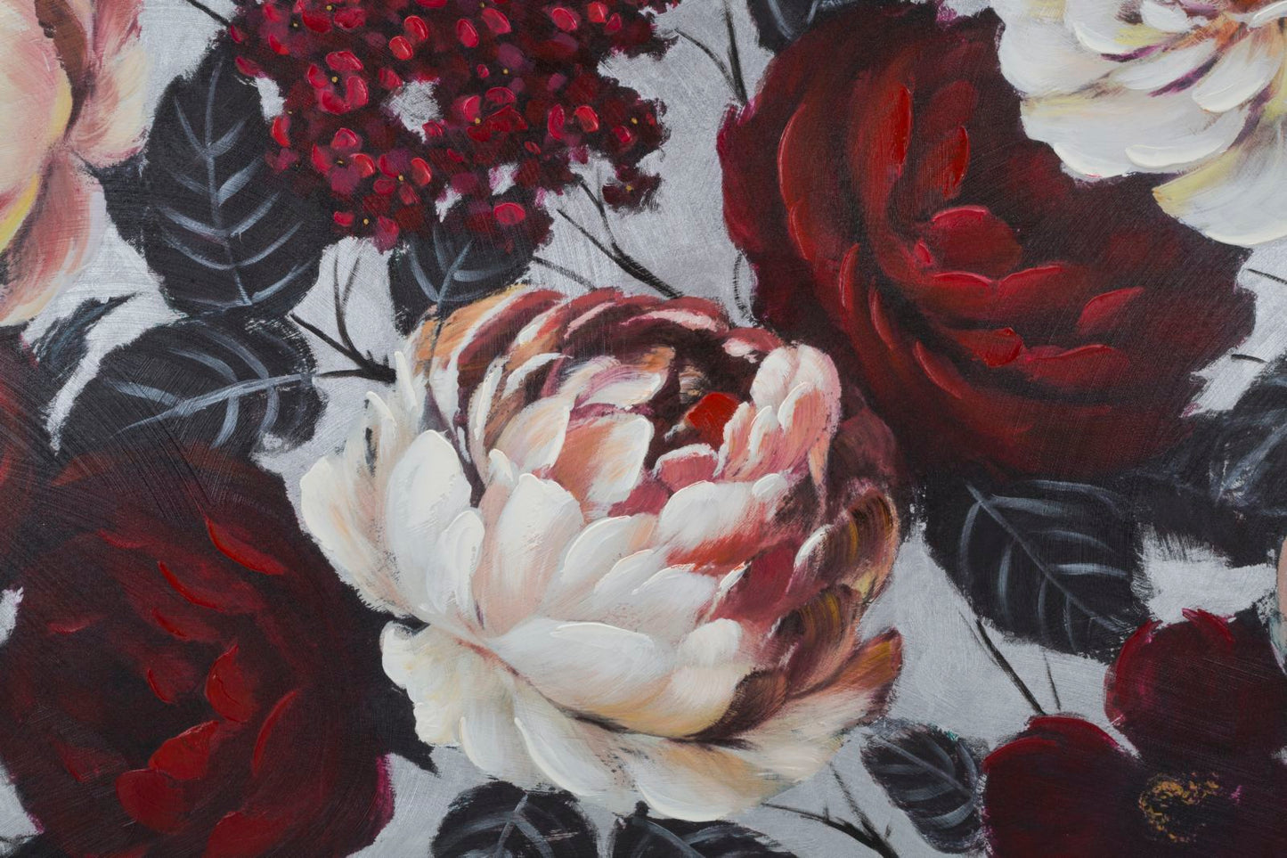 DIPINTO SU TELA ¨¦CLAIRAGE FLEUR BLANC/ROUGE
150X3,8X76