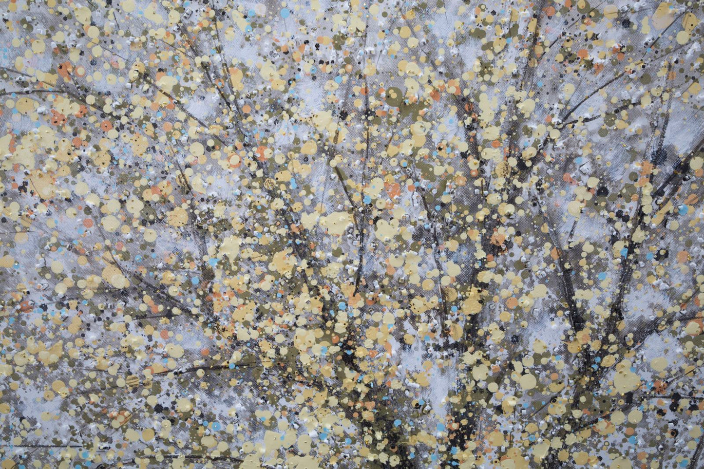 DIPINTO SU TELA ARBRE SIMPLE -A- CM 
80X3,8X120