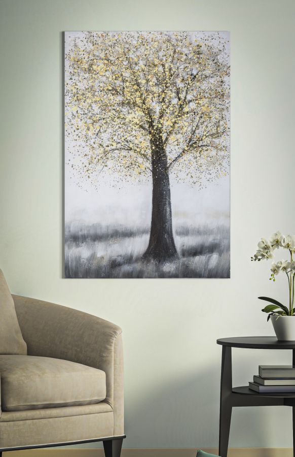 DIPINTO SU TELA ARBRE SIMPLE -A- CM 
80X3,8X120