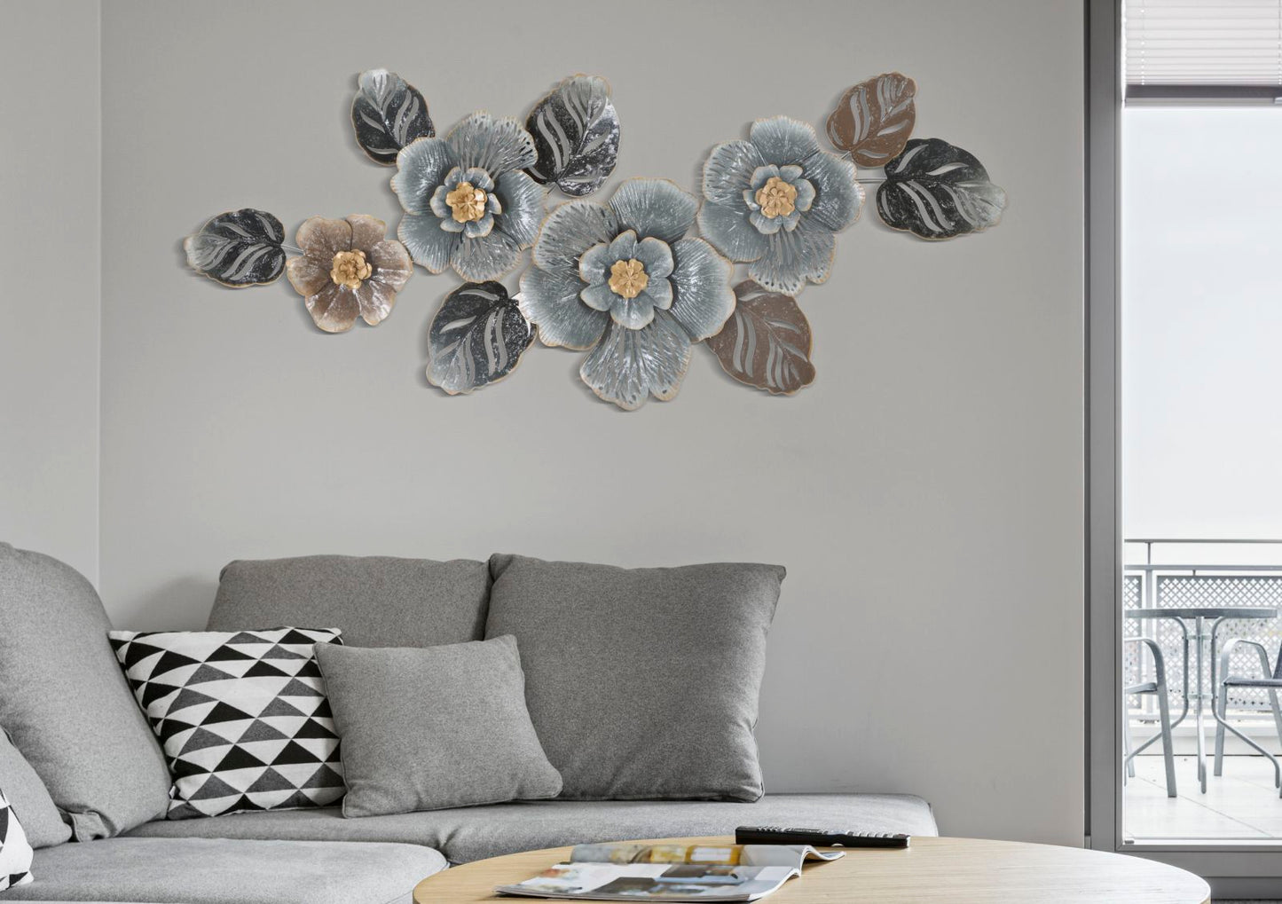 PANNELLO EN GRIS FERRO -A- CM 157,5X9X66,5