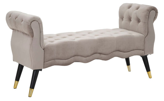 PANCHETTA PARIS GRIGIA/OR CM 120X40X60