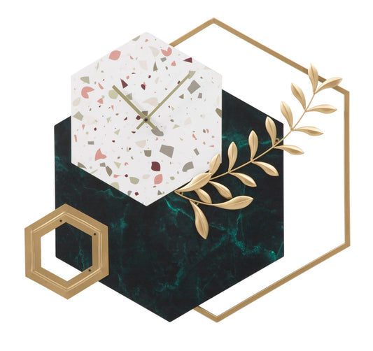 OROLOGIO DA MURO HEXAGONE CM 
62X4,5X62