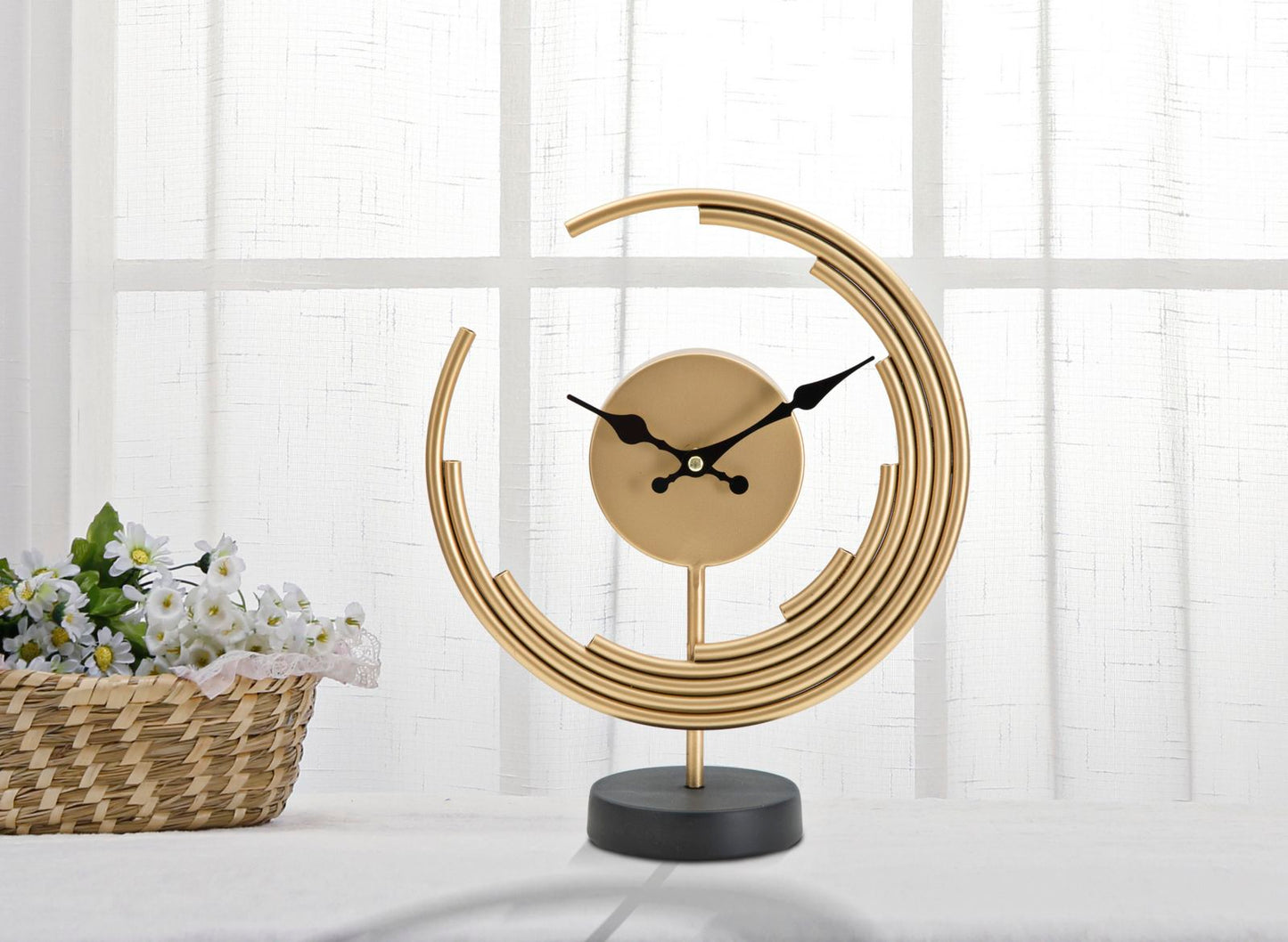 OROLOGIO DA TAVOLO LUNE CM 25X10X30