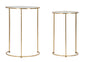 TAVOLINETTI GLAM SIMPLEMENT COPPIA CM ? 44,5X63-34,5X56,5