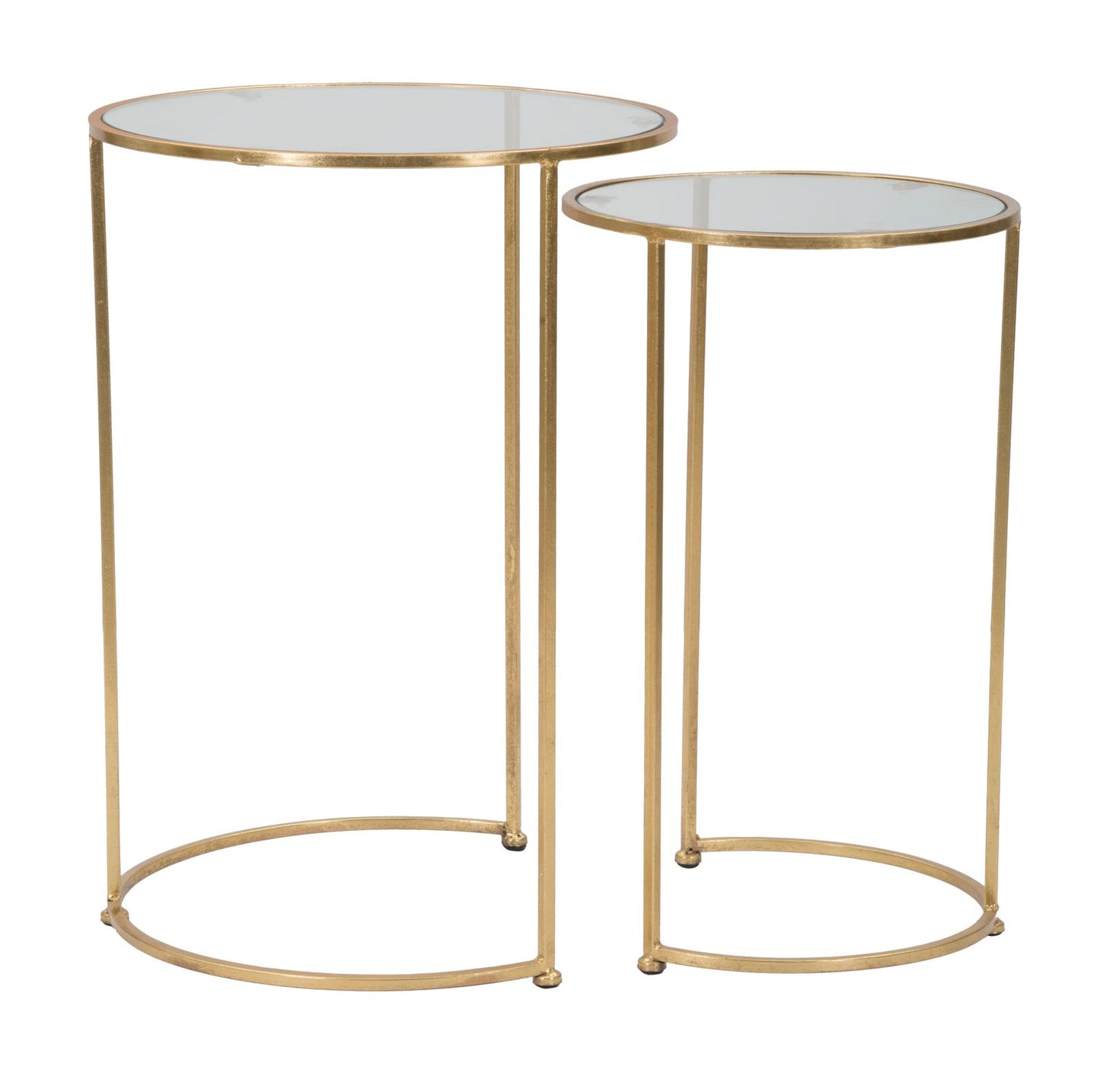 TAVOLINETTI GLAM SIMPLEMENT COPPIA CM ? 44,5X63-34,5X56,5