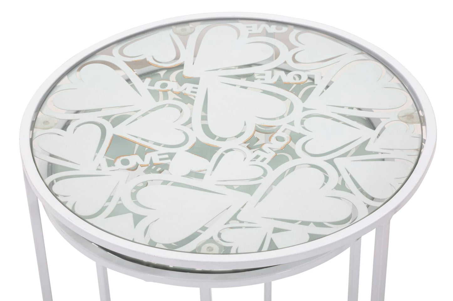 TAVOLINETTI HARTS BLANCS COPPIA CM ? 43X60-38X55