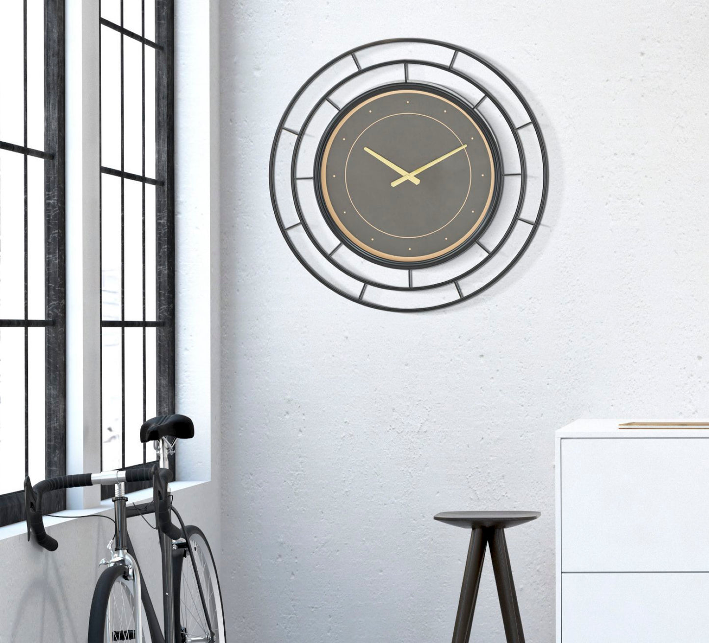 OROLOGIO DA MURO FASHION DARK CM ? 70X5,5