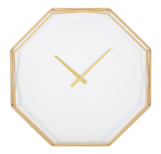 OROLOGIO DA MURO DOR¨¦ OCTOGONAL CM 56X6,5X56