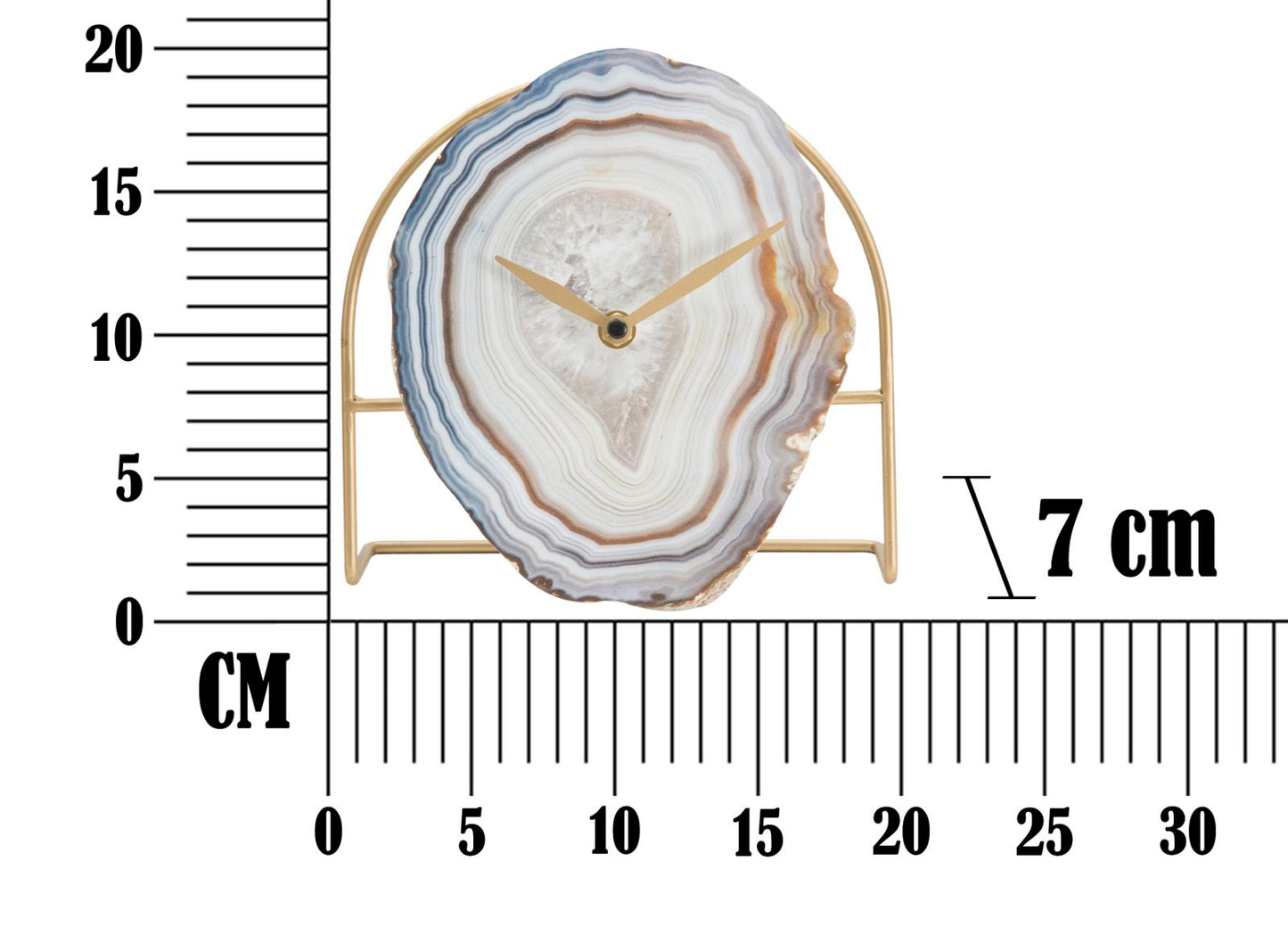 OROLOGIO DA TAVOLO TWIN -A-
CM 20X7X19,5
