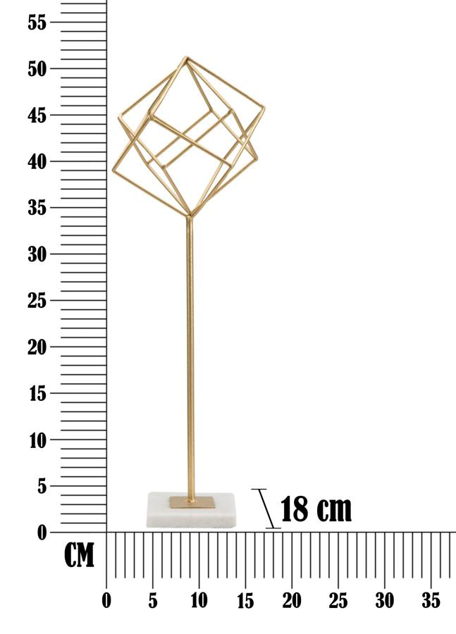 CUBE SCULTURA CM 16X18X52,5
