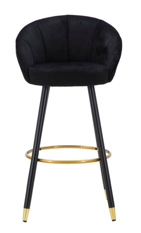 SGABELLO BAR PRAGUE NOIR CM 55X56X104