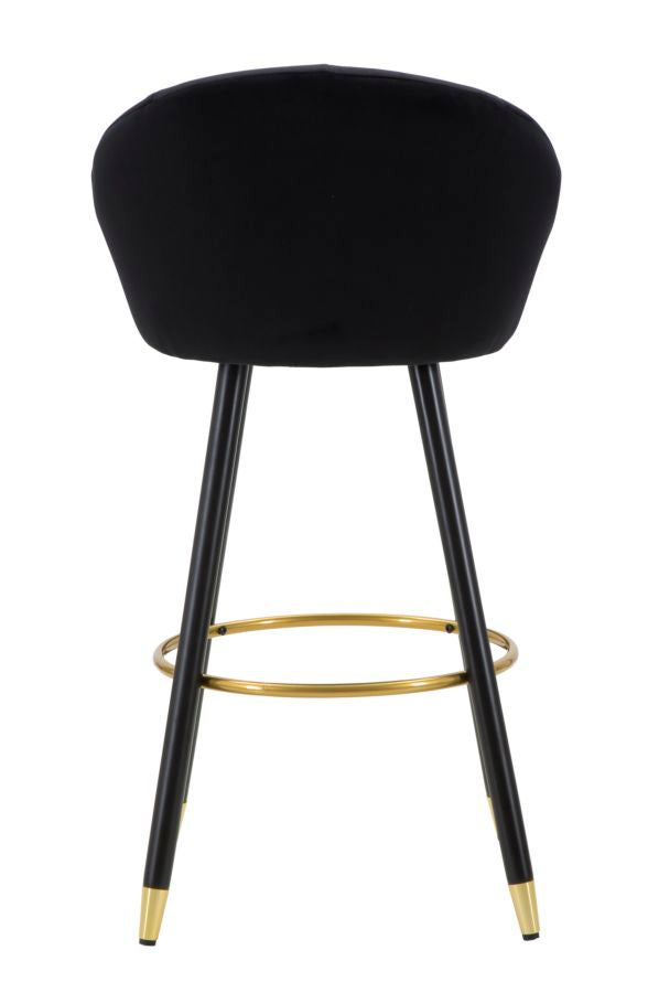 SGABELLO BAR PRAGUE NOIR CM 55X56X104