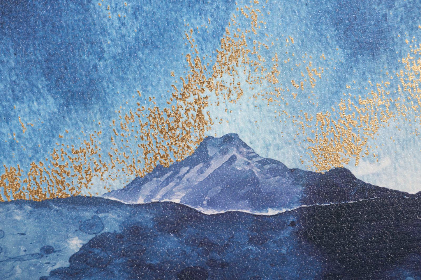 STAMPA DIPINTA ARBRE DE MONTAGNE CM 80X3X120