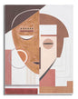 DIPINTO SU TELA VISAGE ETHNIQUE CM 60X2,7X80