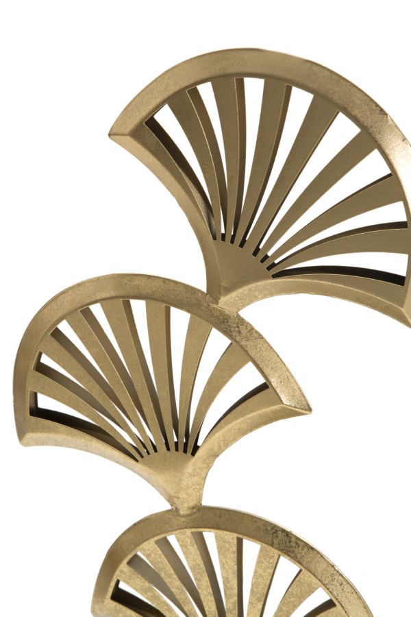 SCULTURA FOGLIA TRIPLY CM 23,5X10X44