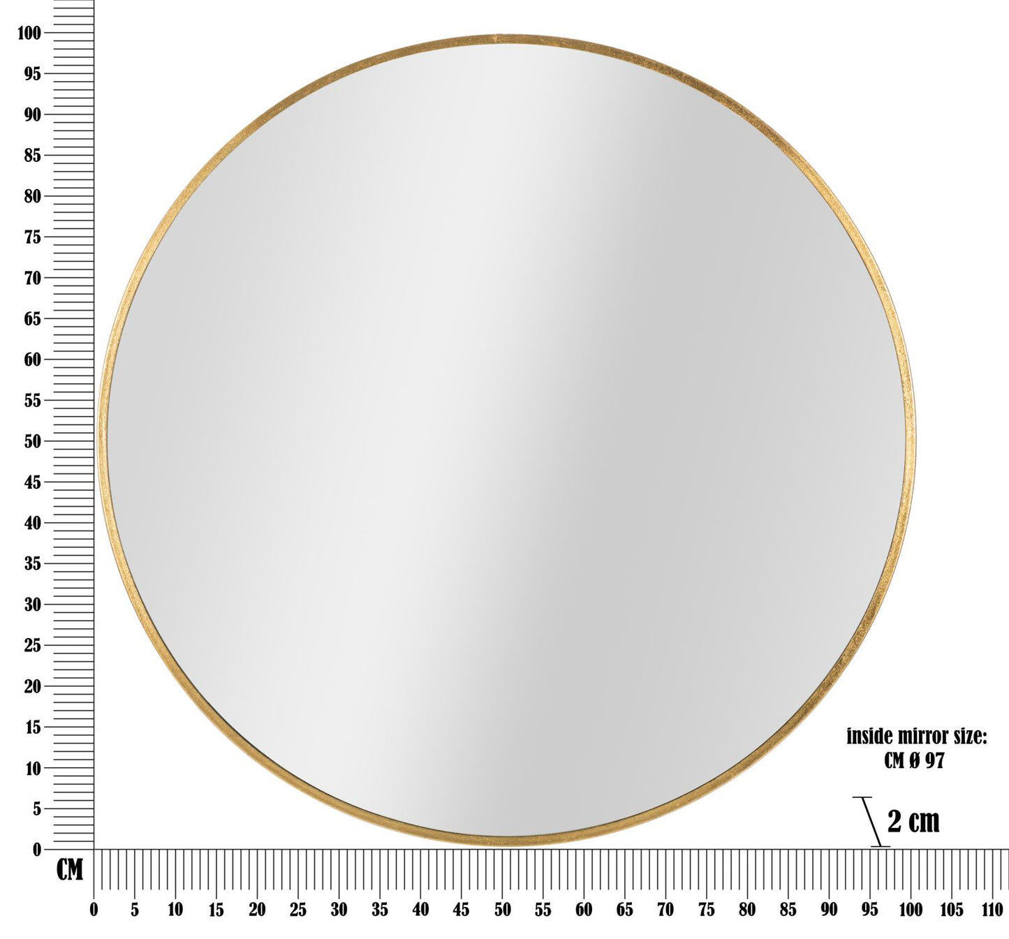 SPECCHIO ¨¦L¨¦GANT GLAM CM ? 100X2