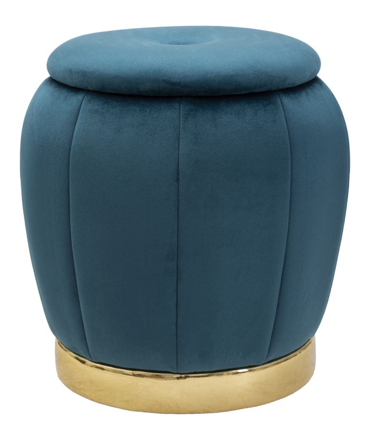 PUFF/CONTENITORE PARIS OTTANIO/GOLD CM ? 43X43
