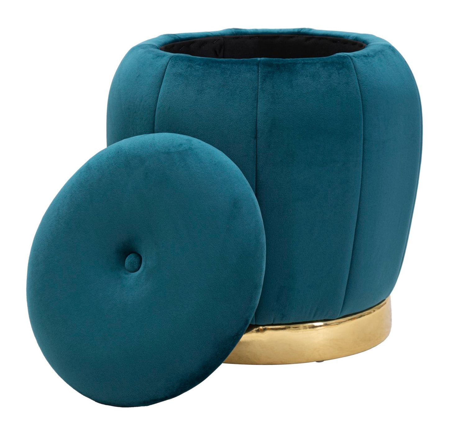 PUFF/CONTENITORE PARIS OTTANIO/GOLD CM ? 43X43