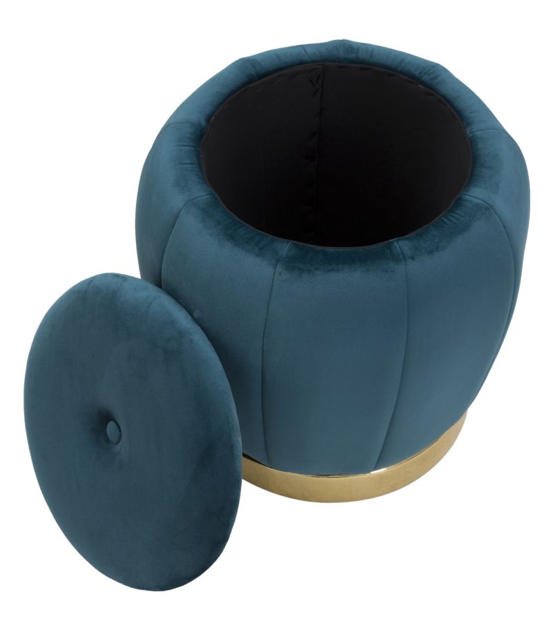 PUFF/CONTENITORE PARIS OTTANIO/GOLD CM ? 43X43