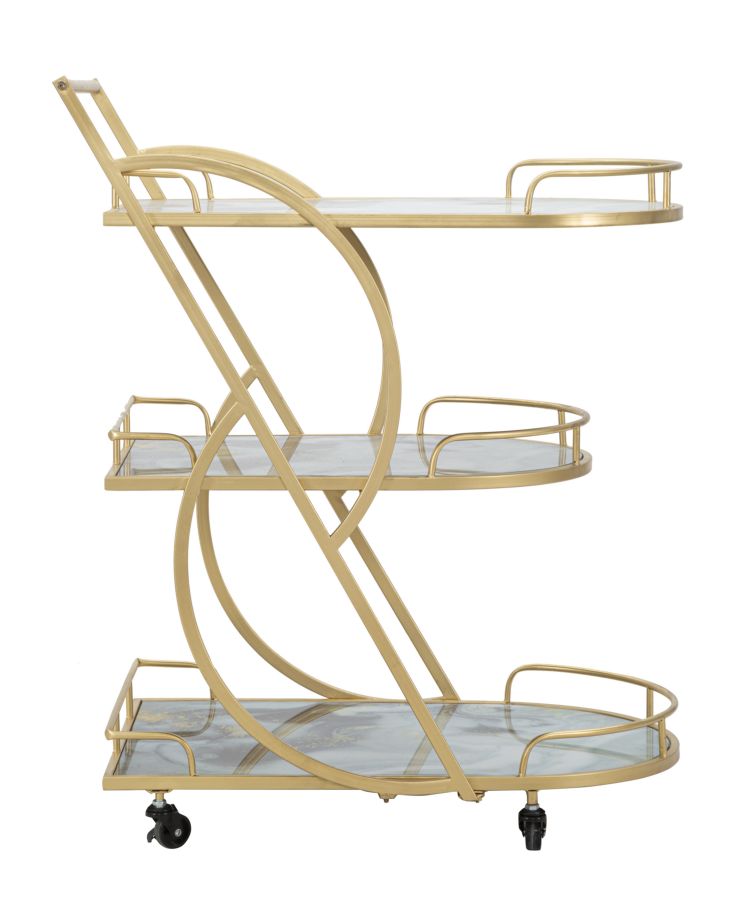 CARRELLO MARBRE VERRE MIX CM71X45,5X84,5