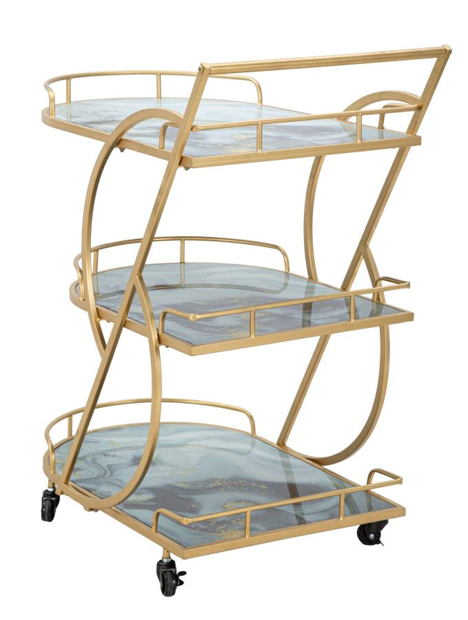 CARRELLO MARBRE VERRE MIX CM71X45,5X84,5