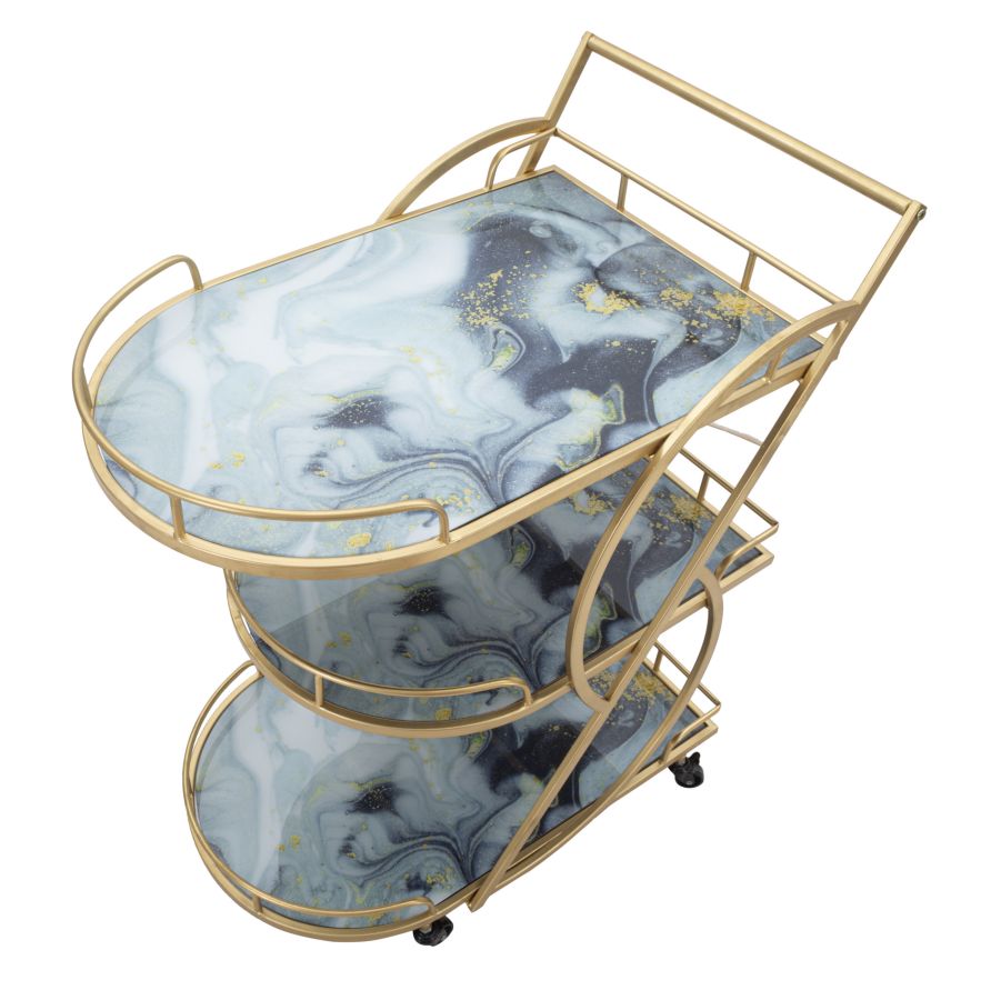 CARRELLO MARBRE VERRE MIX CM71X45,5X84,5